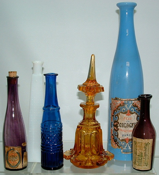 Value bottles old glass Collectible Antique