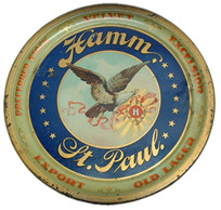 Click photo to see larger pic of Pre-Prohibition Metal Beer Tray